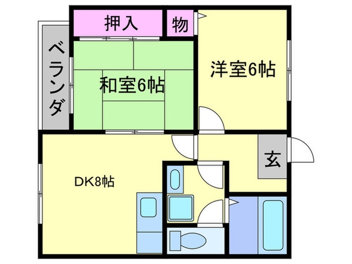 ｅｔｏｉｌｅＭ・Ｔ Ⅱの物件間取画像