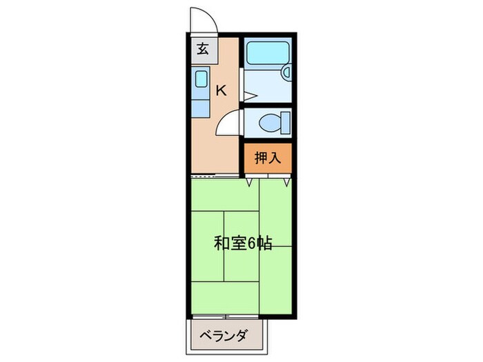 ハイツシャルマンの物件間取画像