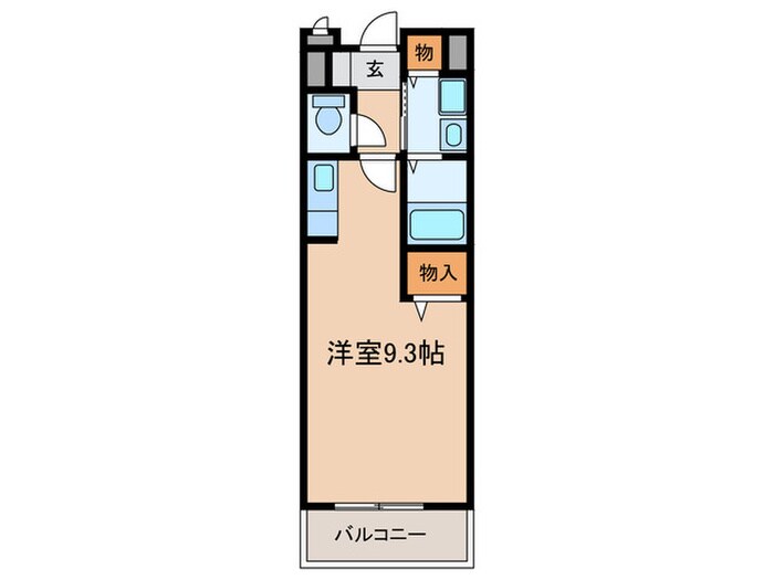 グレイスカルティエの物件間取画像