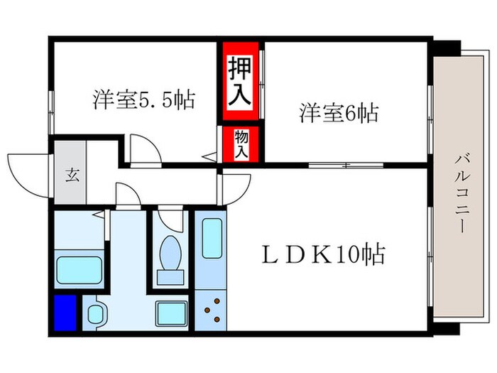 クリア嵯峨嵐山の物件間取画像