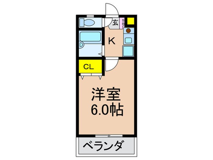 サンフォレストスギモトの物件間取画像