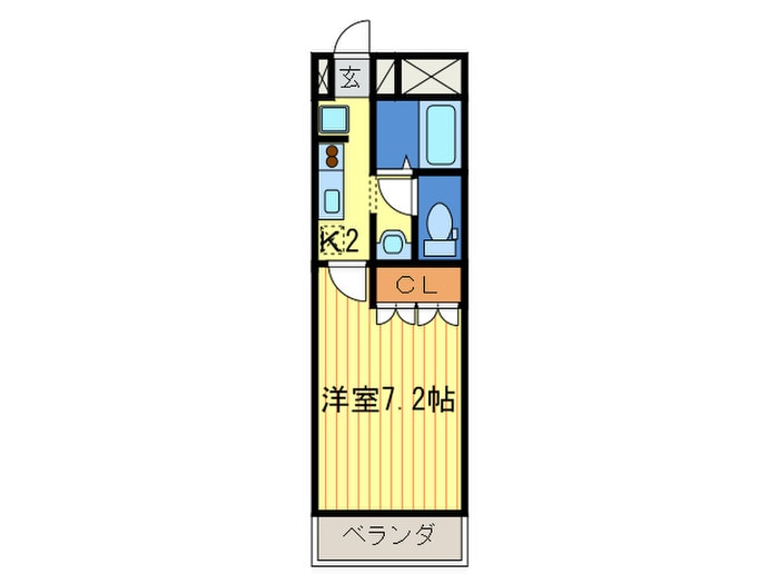 ア－バンコ－トまはたぎの物件間取画像