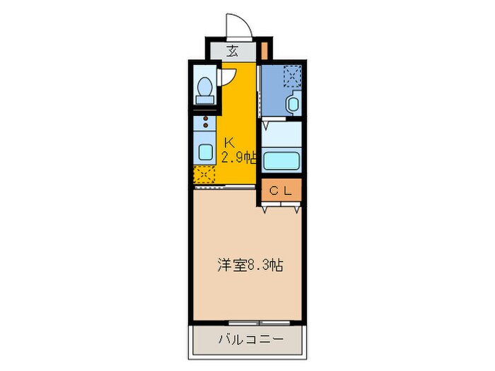 パークサイド宝塚の物件間取画像
