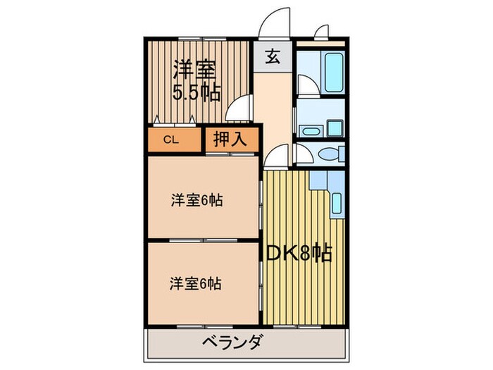 ピュアネスＤｏｉの物件間取画像