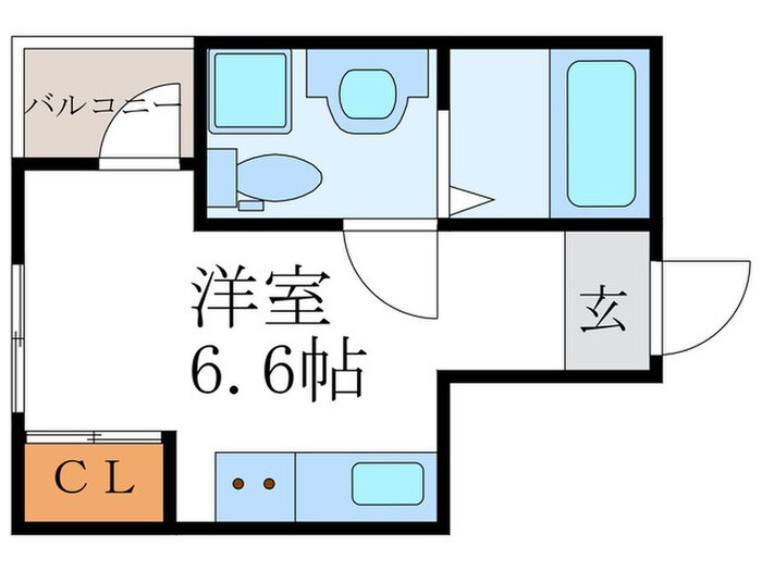 ベレーザ北大路の物件間取画像