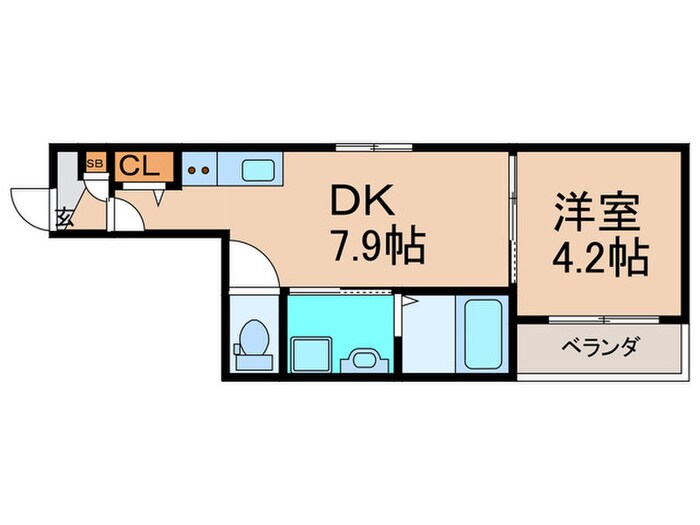 F　asecia　algolの物件間取画像