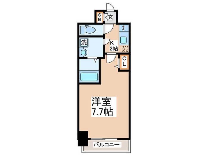 MJC大阪ファインゲート(301)の物件間取画像