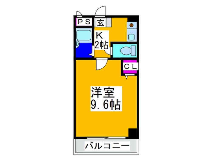 ハイツＮＡＮＩＷＡの物件間取画像