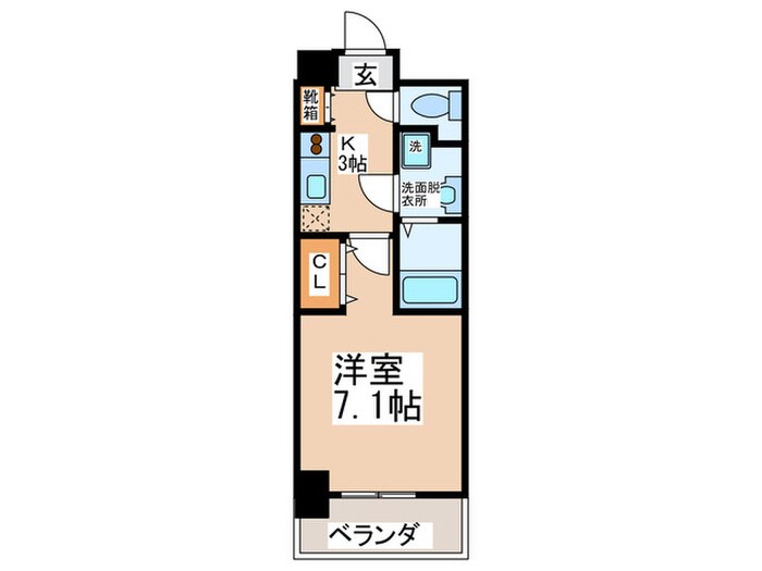 シェモア藤井寺駅前の物件間取画像