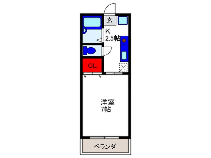 パセオグリ－ンヒルズの物件間取画像