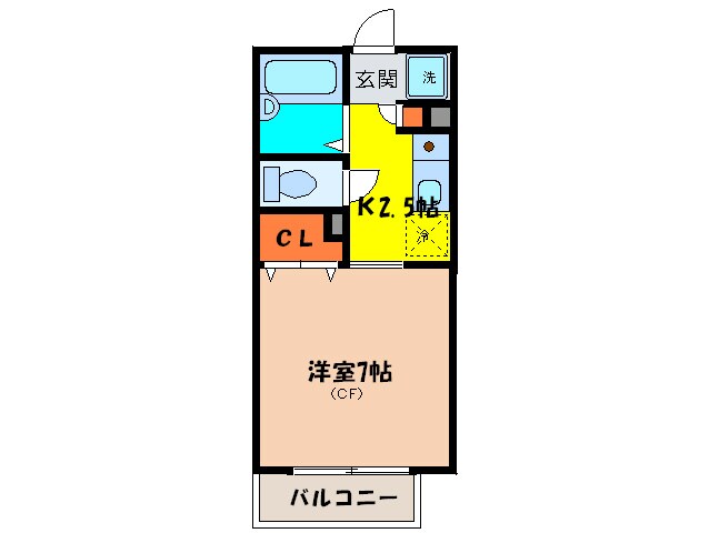 パセオグリ－ンヒルズの物件間取画像