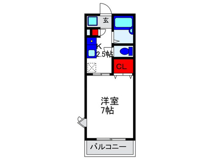 パセオグリ－ンヒルズの物件間取画像