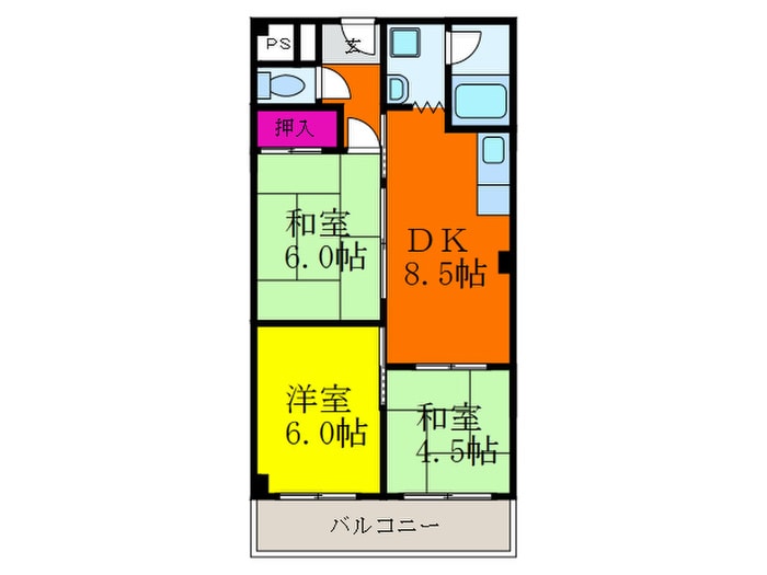 OSソシアの物件間取画像