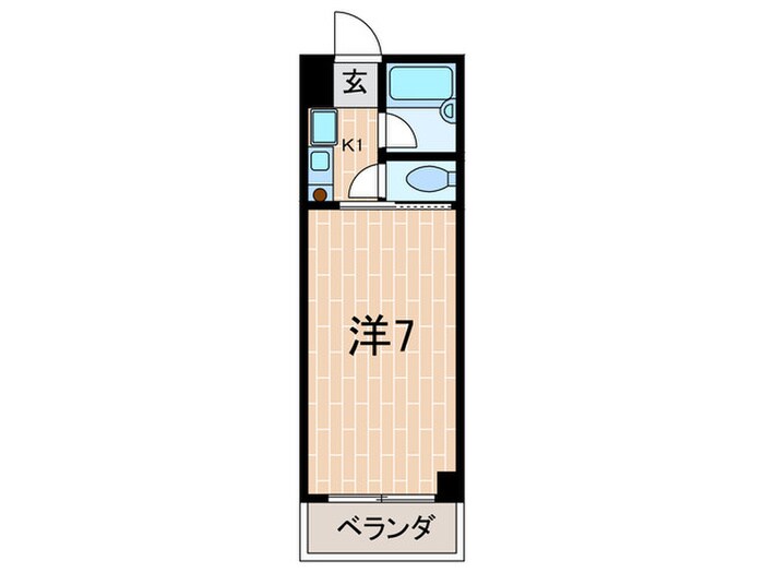 エルジャン夙川の物件間取画像