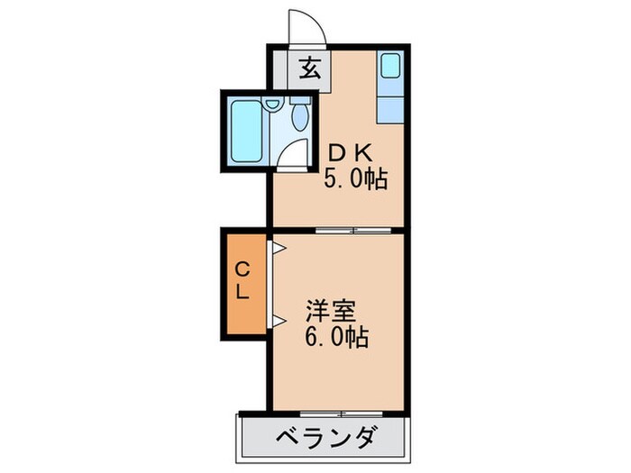 サンハイツ十三の物件間取画像