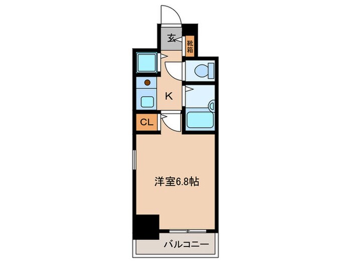 プレサンス同心アーバンステージの物件間取画像