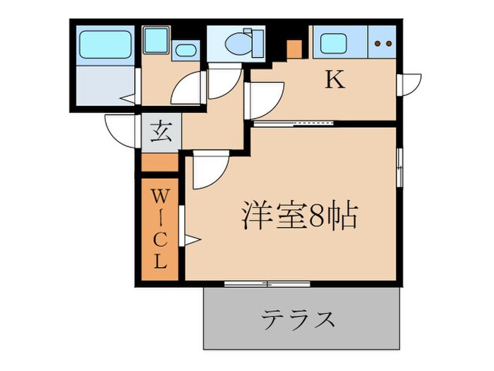 ルヴェールの物件間取画像