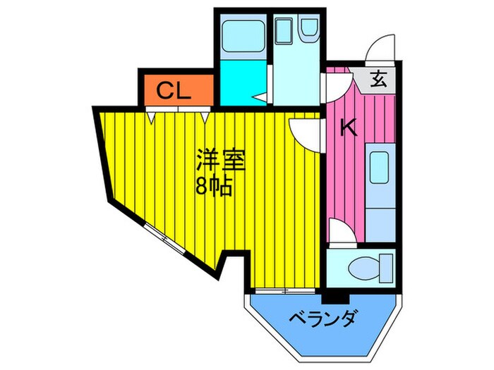 サンプラザ清水駅前の物件間取画像