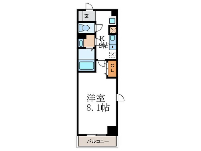 アルティスタ祇園の物件間取画像