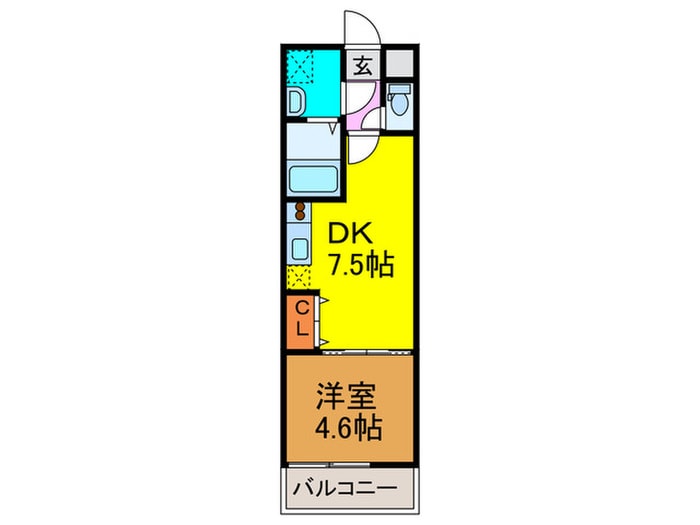 フジパレス堺浜寺石津の物件間取画像