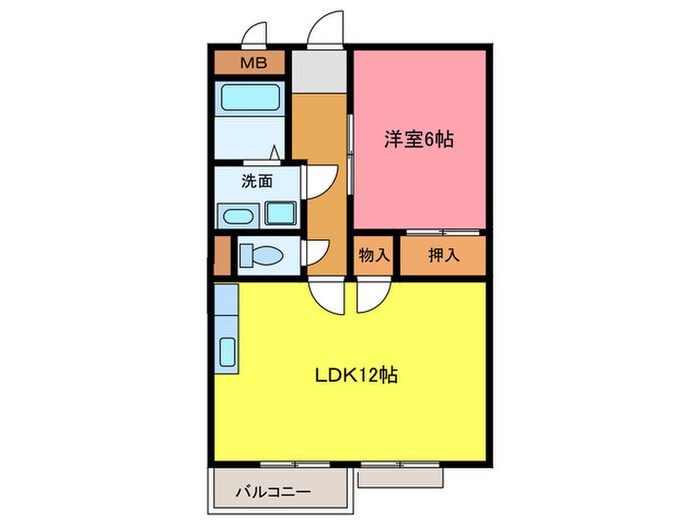 リ－ド２１の物件間取画像