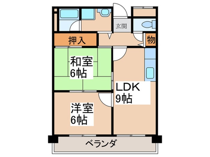 ルミエール住吉の物件間取画像