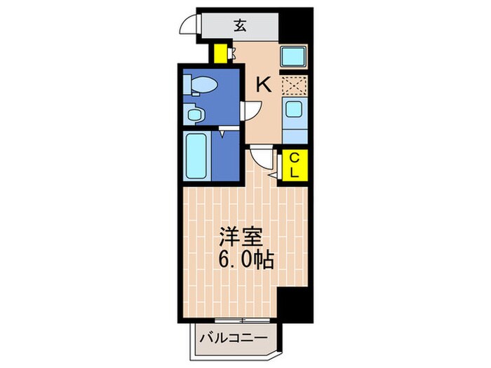 グリーン・ネス神戸駅前の物件間取画像