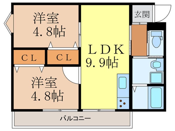 仮)M・Celeste柏原今町の物件間取画像