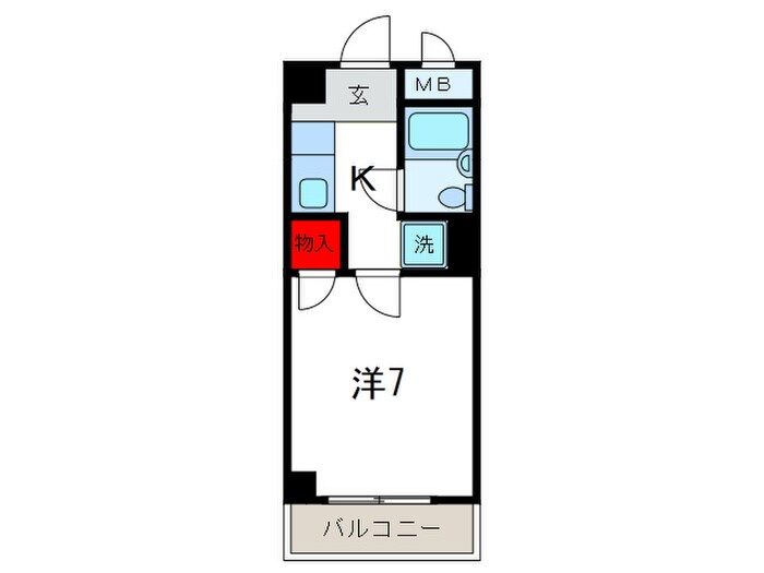 パ－クマンション青木の物件間取画像