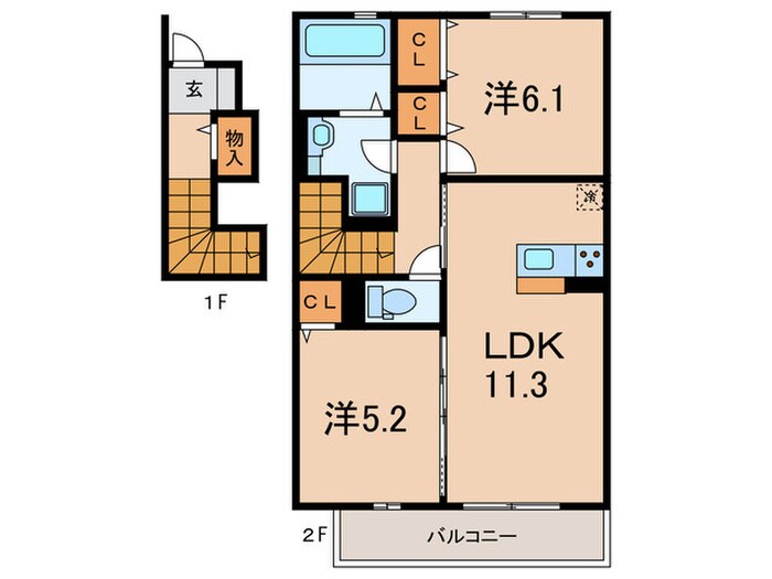 Arpegeの物件間取画像