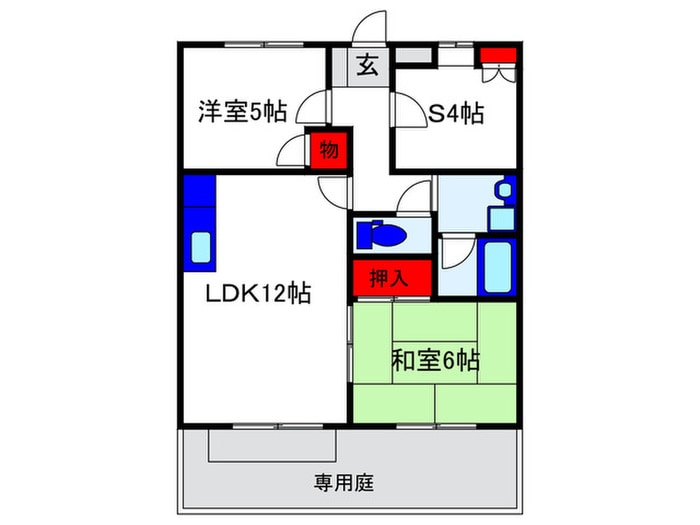 エトワ－ルハイツの物件間取画像