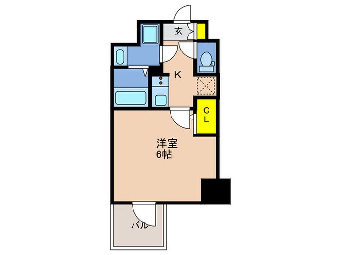 エスリード神戸三宮ヒルズの物件間取画像