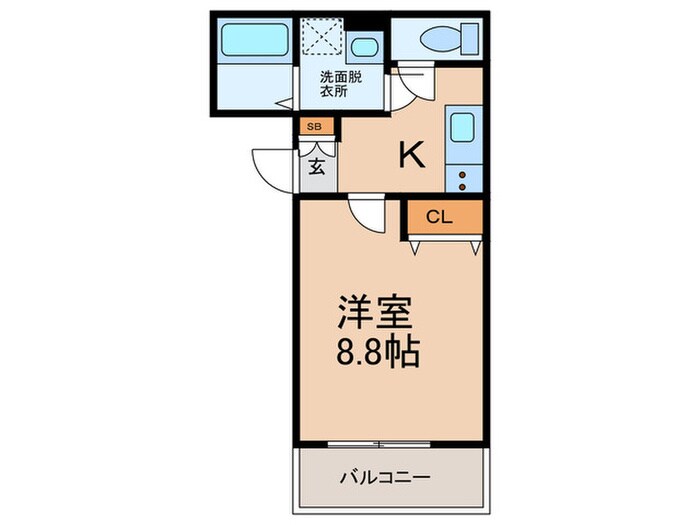 Felice御崎の物件間取画像