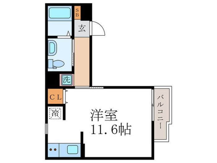 ａｔｔｒｉｃｅ一乗寺の物件間取画像