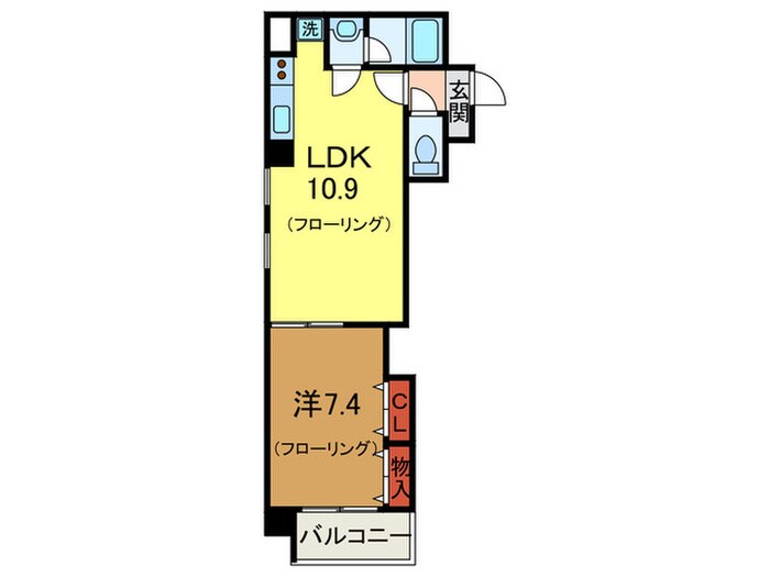 アミ－グランコ－ト三宮の物件間取画像