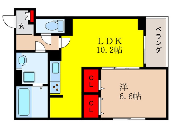 仮）オルテンシアの物件間取画像