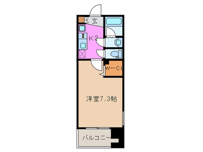 ア－デンタワ－神戸元町の物件間取画像