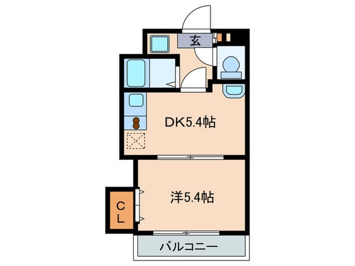 太陽ハイツ西大路の物件間取画像