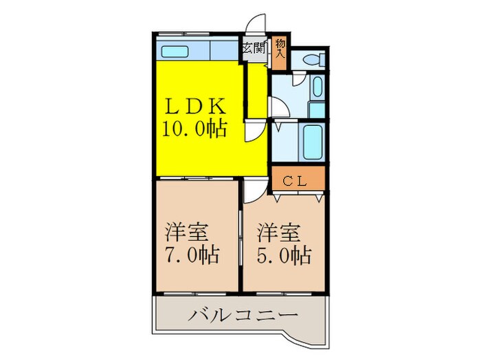 ヴェルドミール３５の物件間取画像