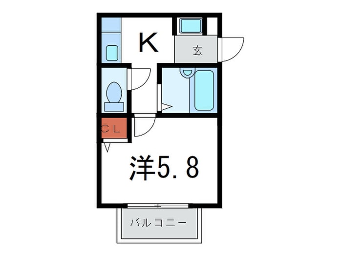 エスポワールの物件間取画像