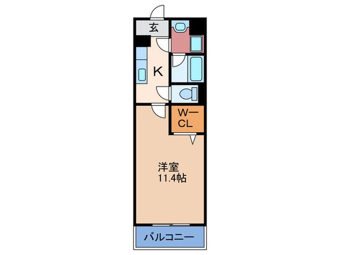 プレスティ－ジュ・アイの物件間取画像