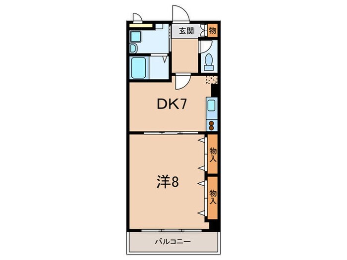 Ｈｉｌｌｓ岡本の物件間取画像