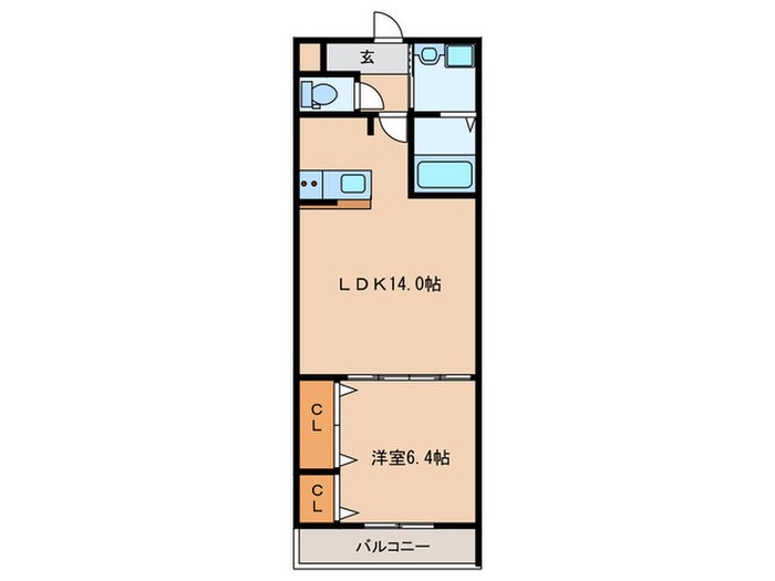 フジパレス園田Ⅴ番館の物件間取画像