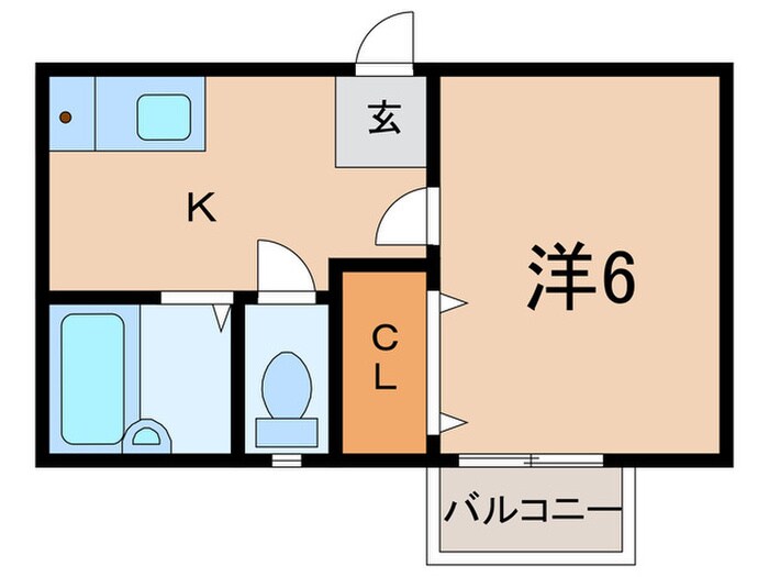 シェーンハイムオカバの物件間取画像