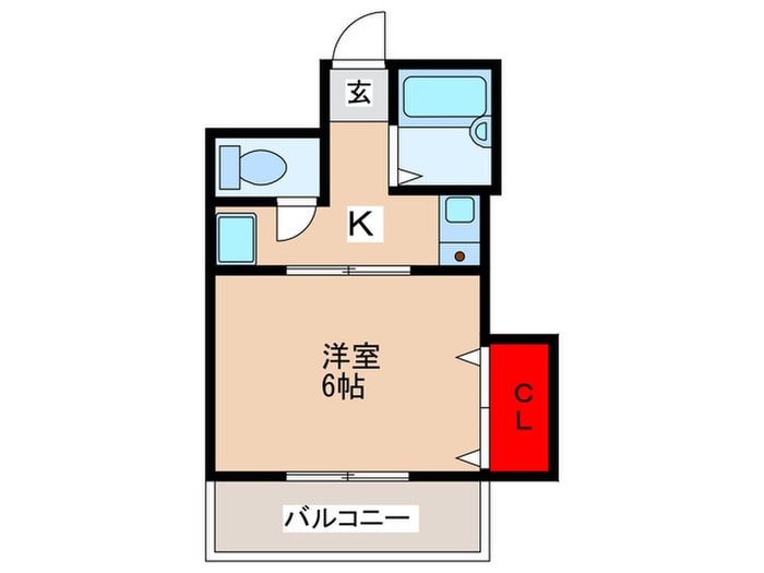 藤美ハイツの物件間取画像