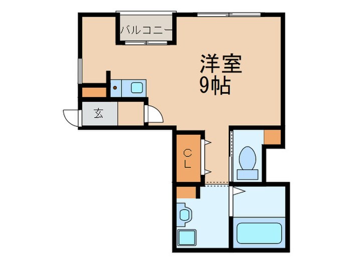 神吉マンションの物件間取画像