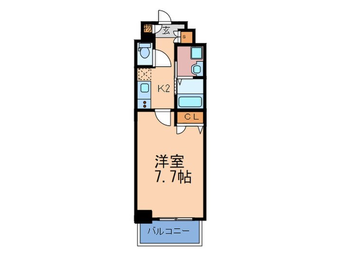 La Douceur梅田Eastの物件間取画像