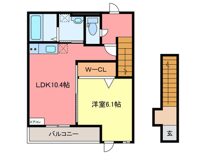 仮)Pavillon Saburonの物件間取画像