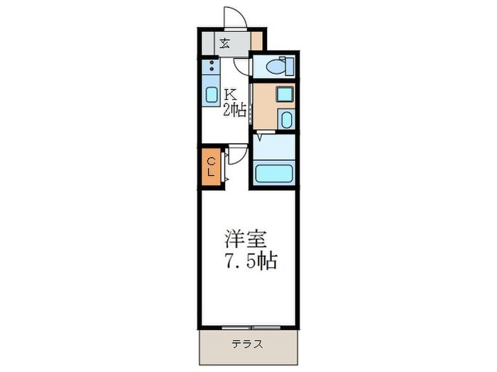 樂遊館の物件間取画像