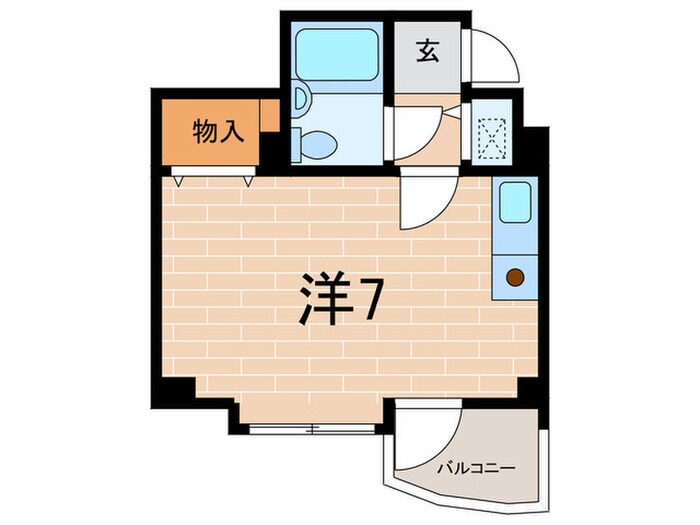 ダンディライオン西宮Ⅱの物件間取画像